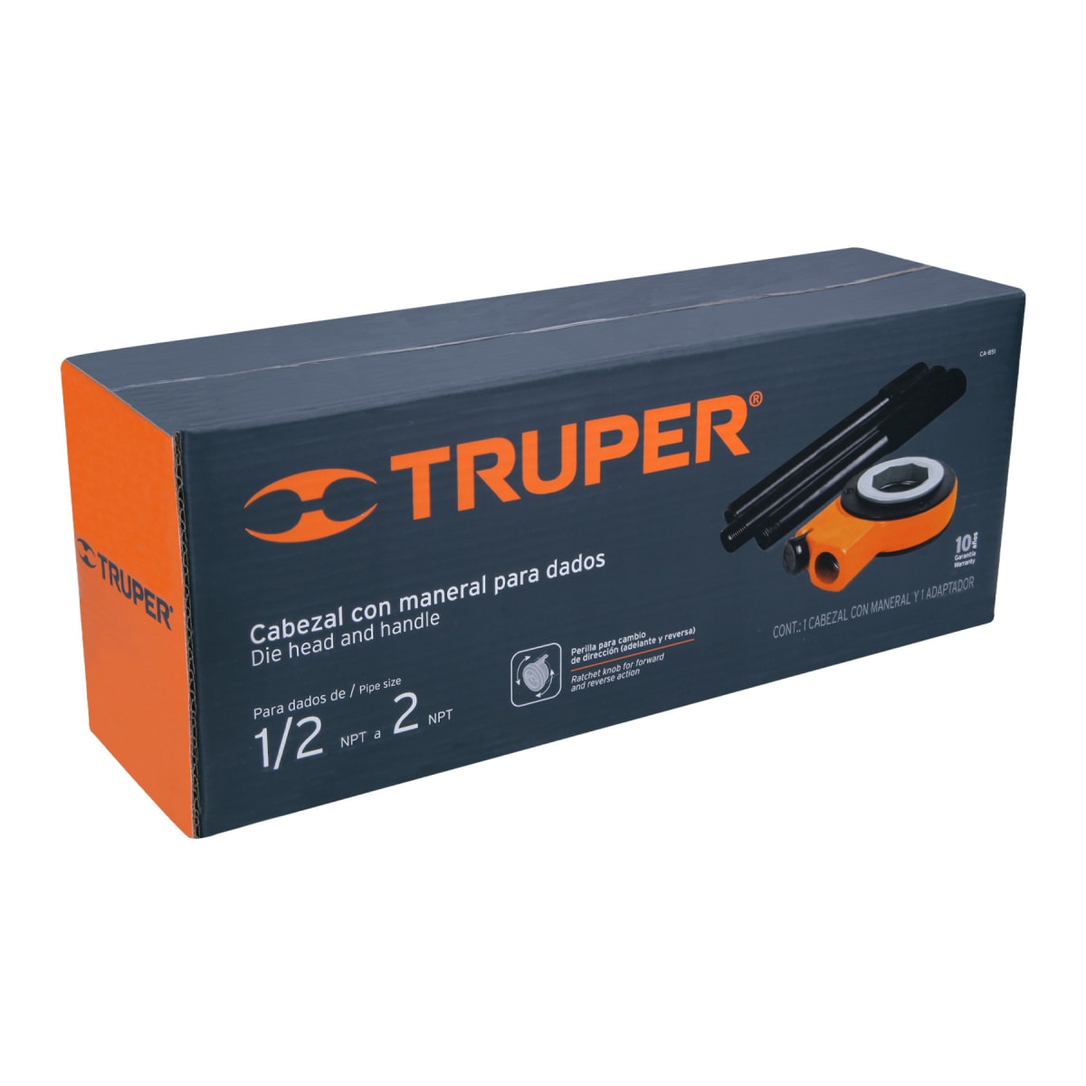 Cabezal Para Dado De Tarraja TA-851 Truper 130873