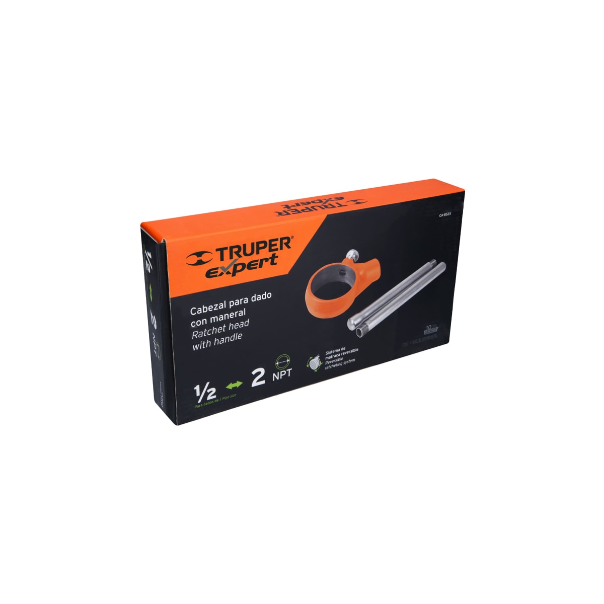 Cabezal para dado para tarrajas 1/2 hasta 2' Truper Expert Truper4