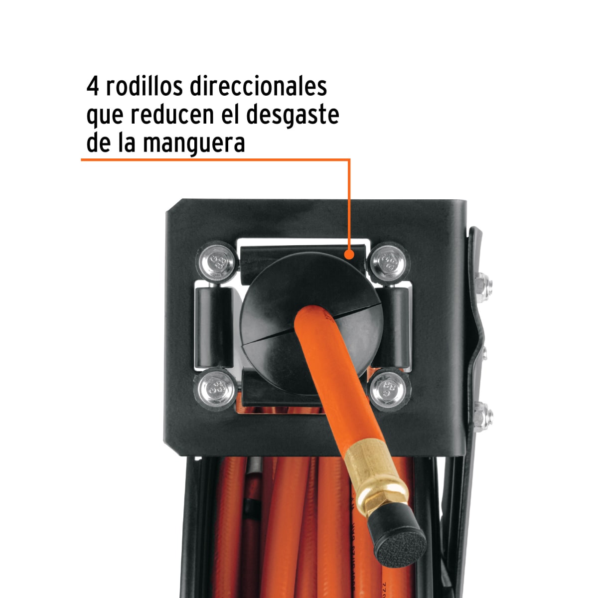 Manguera Para compresor Con Carrete Retráctil 15 Mts Truper 103883