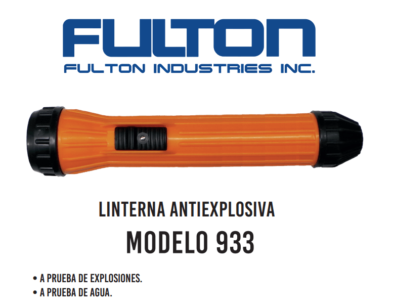 Linterna Antiexplosiva 933 Fulton 1