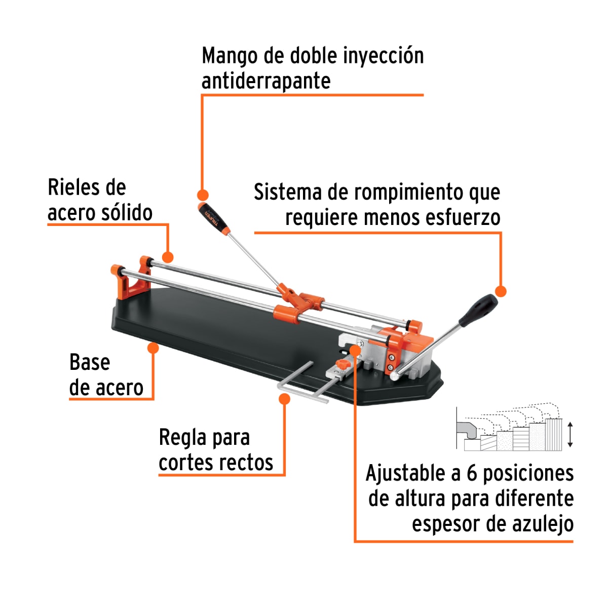 Cortapisos De Mayólica Profesional 24