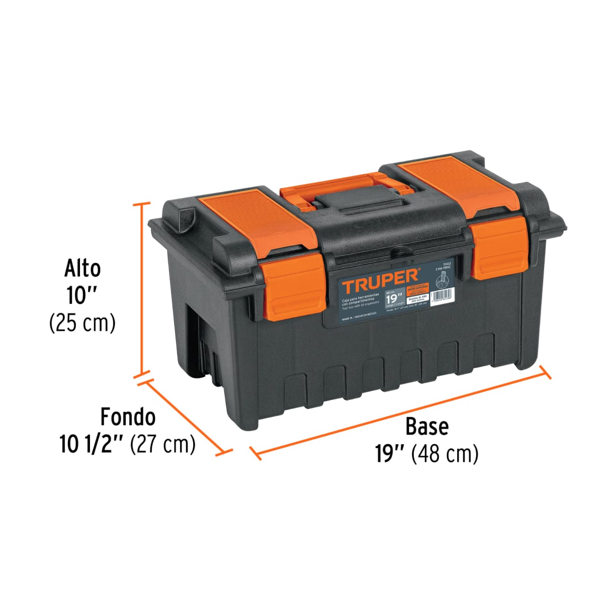 Caja Para Herramientas De Plástico 19