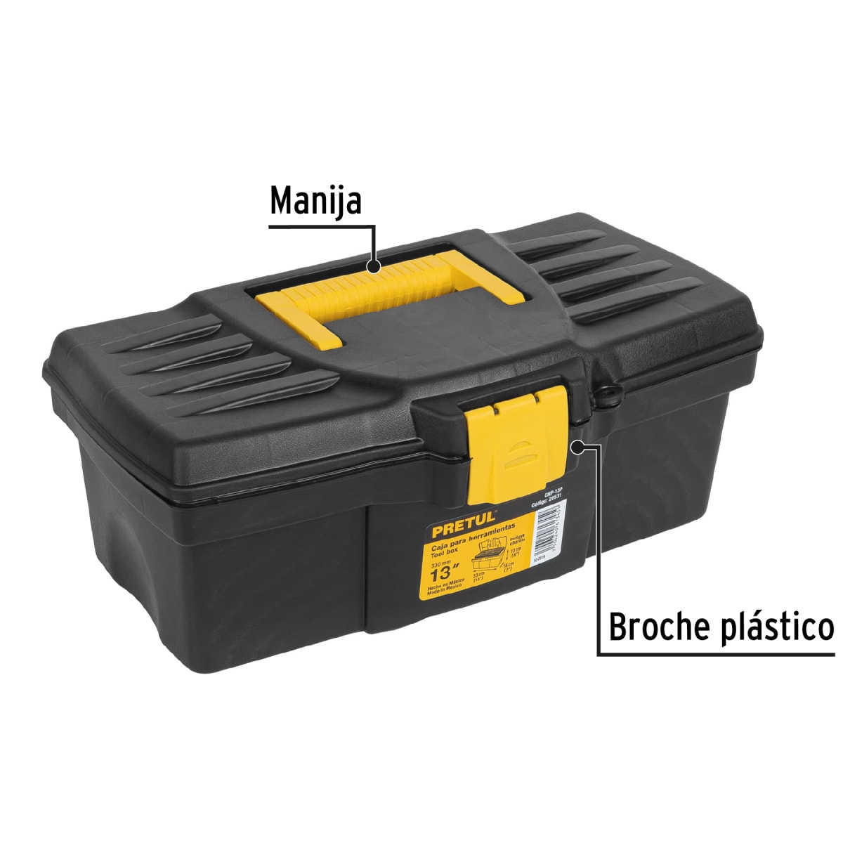 Caja Para Herramientas De Plástico 13