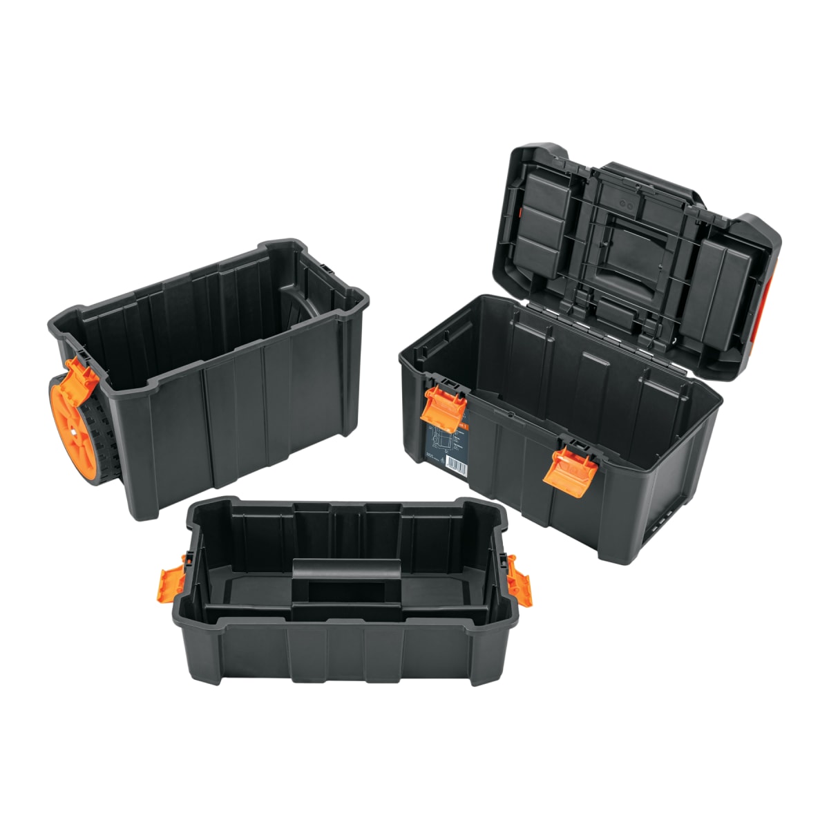 Caja Para Herramienta Con Ruedas 3 En 1 Desmontable Truper 1026445