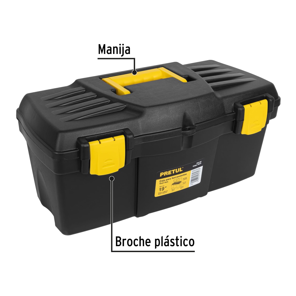 Caja Para Herramientas De Plástico 19