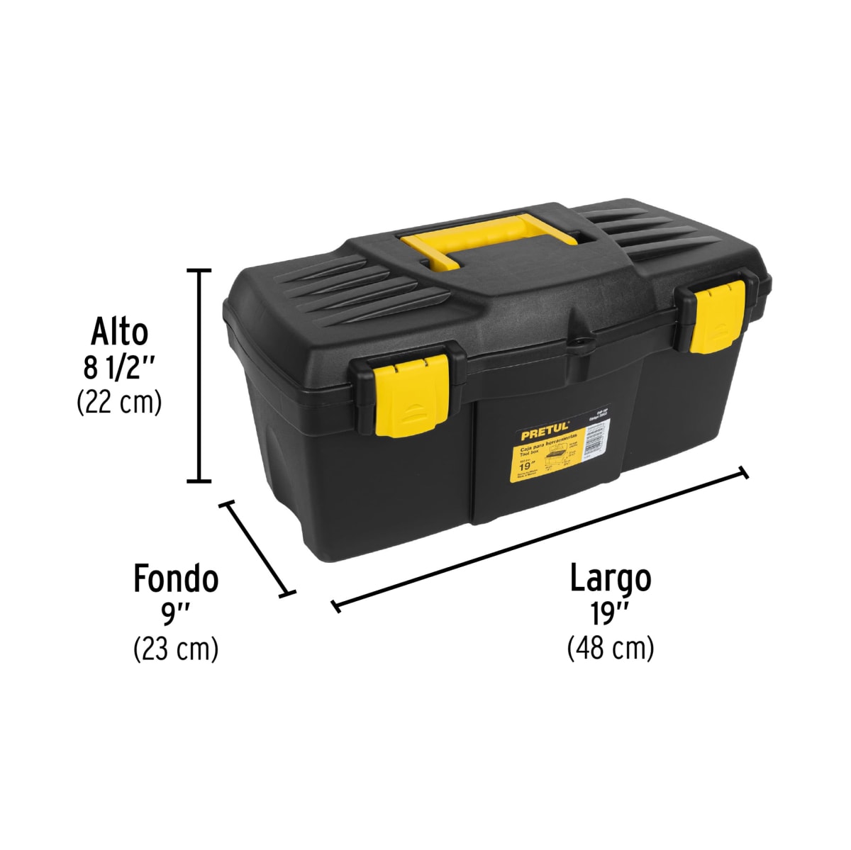 Caja Para Herramientas De Plástico 19