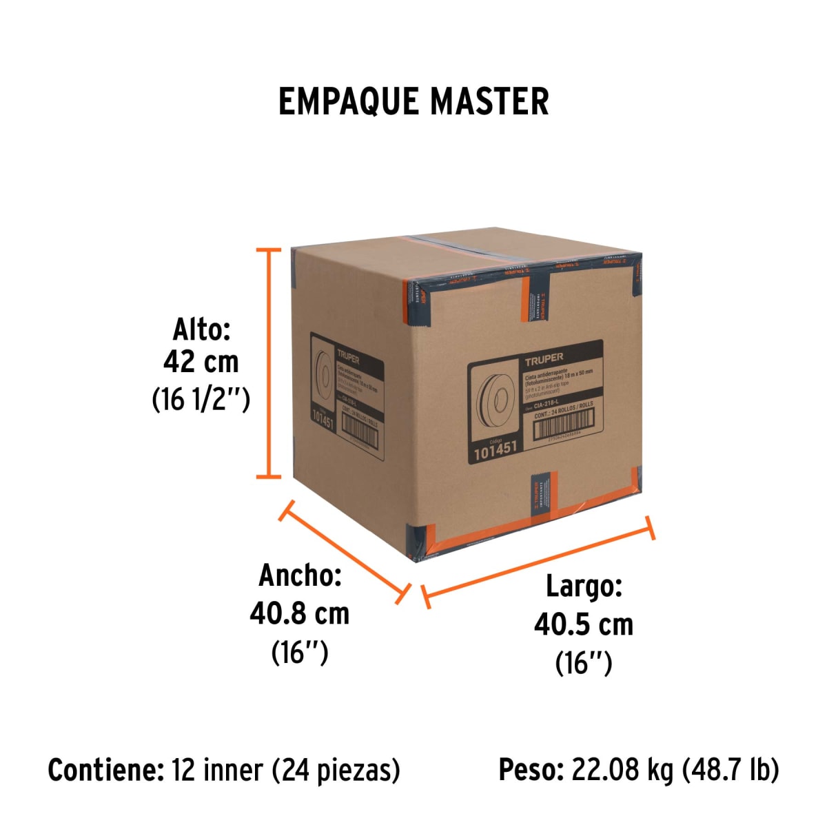 Cinta Antideslizante Fotoluminiscente 2