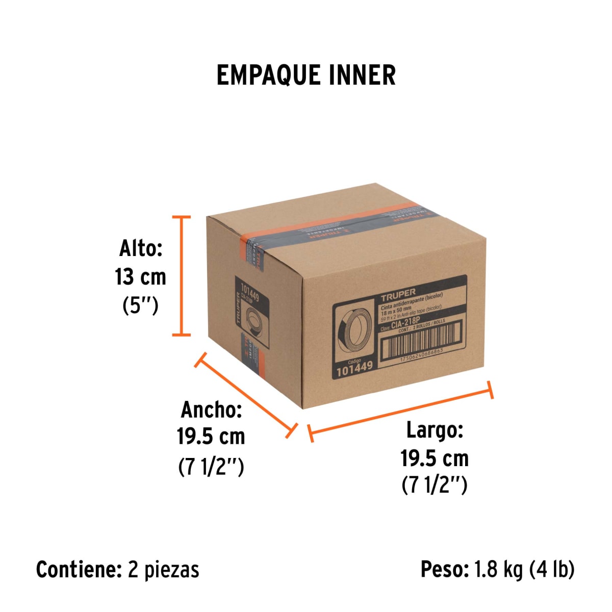 Cinta Antideslizante Ama/Negra 2