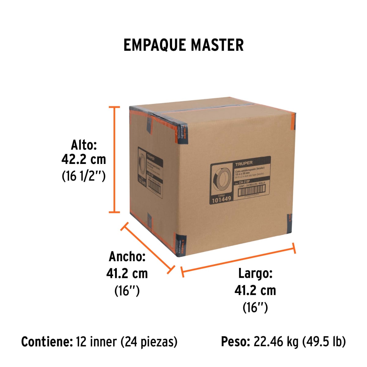 Cinta Antideslizante Ama/Negra 2