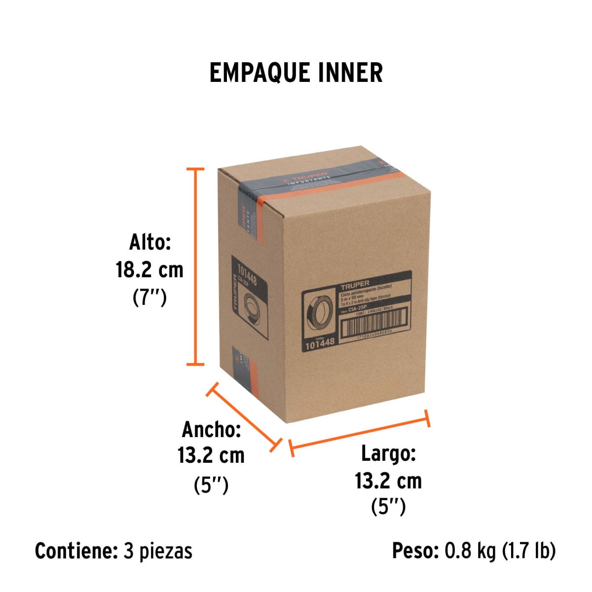 Cinta Antideslizante Ama/Negra 2