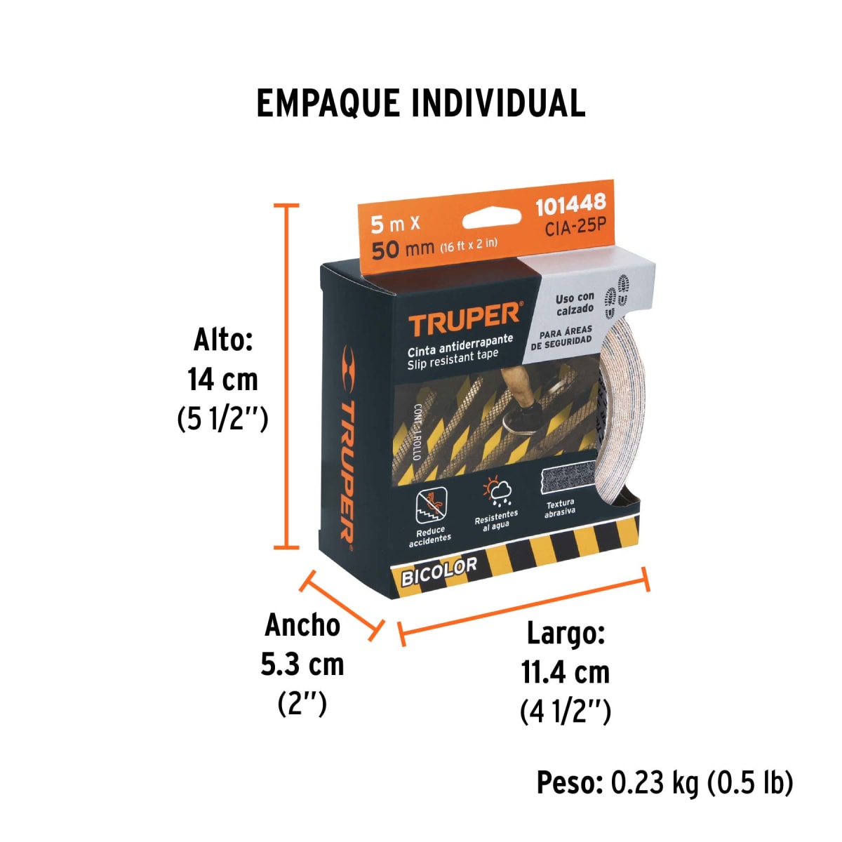 Cinta Antideslizante Ama/Negra 2