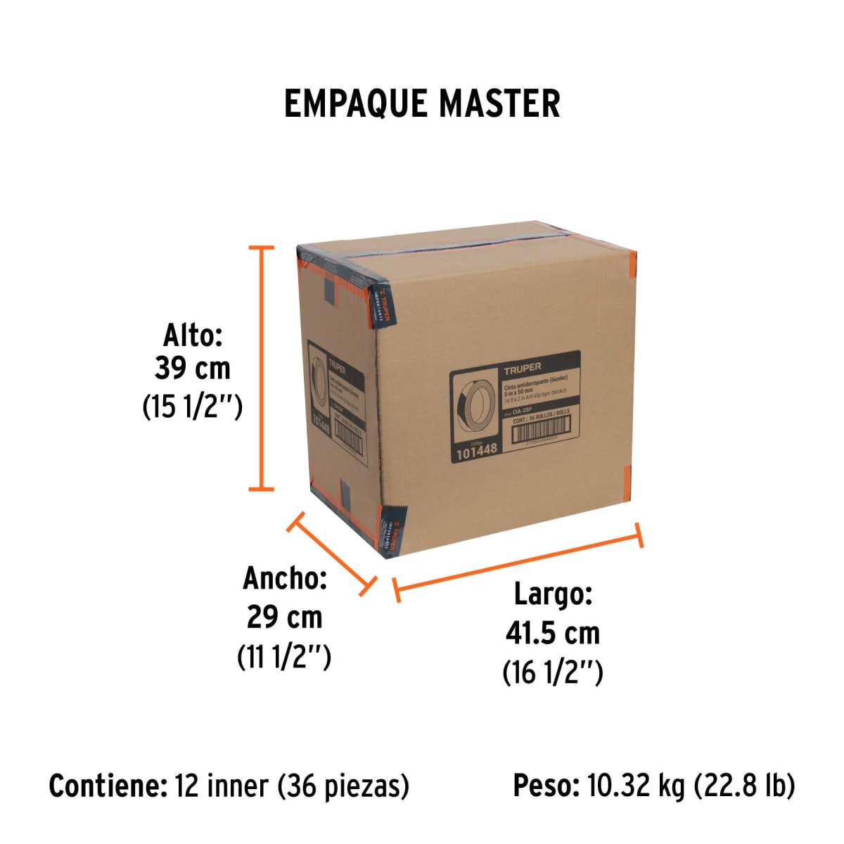 Cinta Antideslizante Ama/Negra 2