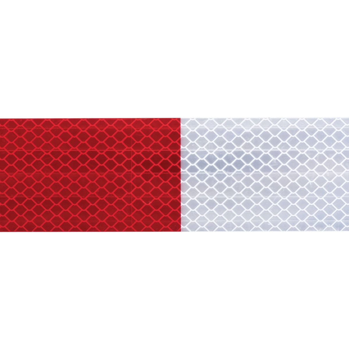 Cinta Reflectiva Rojo y Blanco De Pvc 2” X 9 Mts Truper 1016832