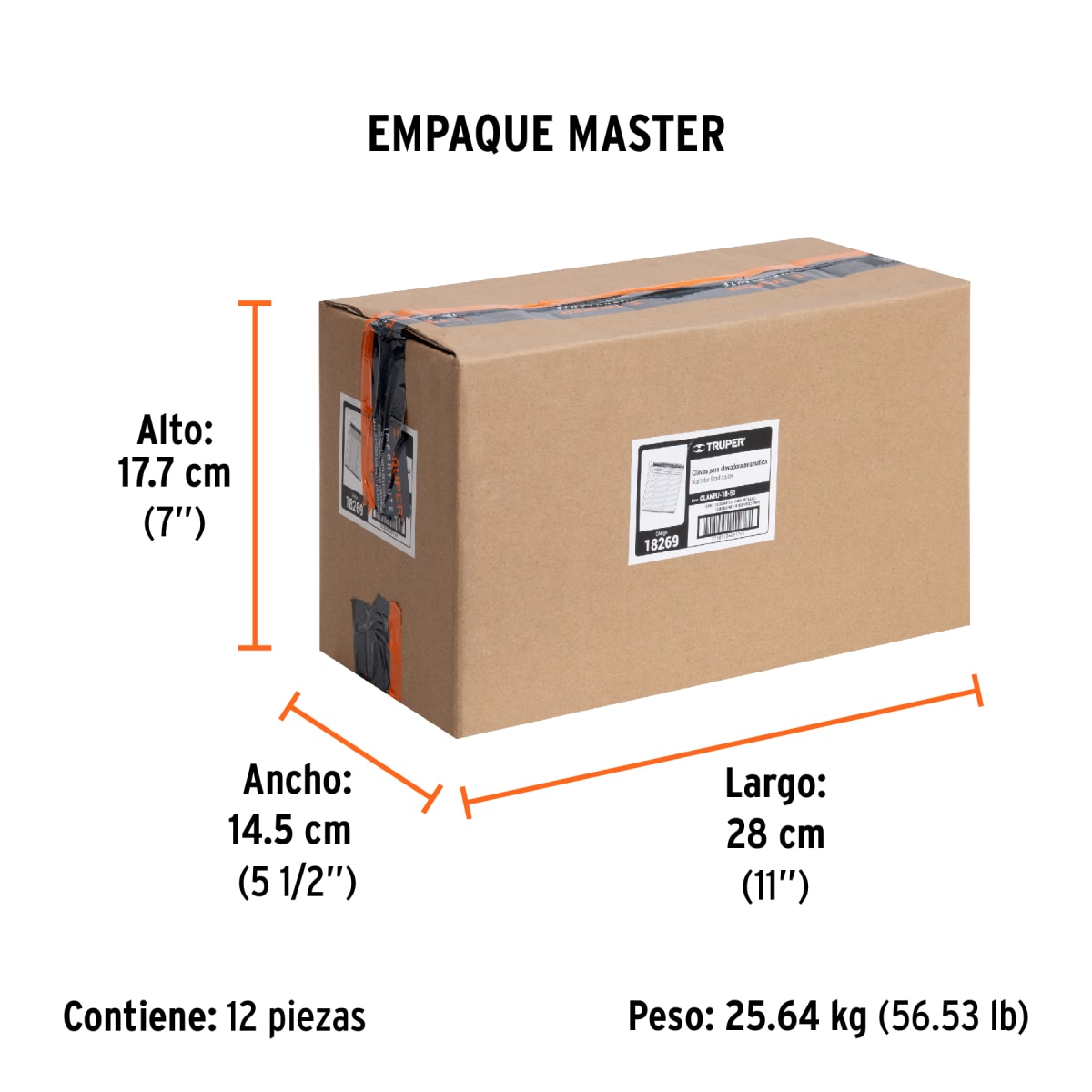 Clavos Calibre 18 x 2