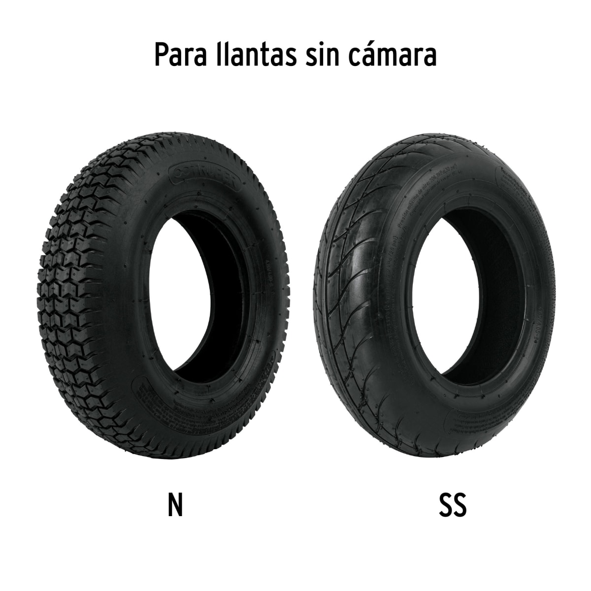 Cámara Para Llanta De Carretilla 11866 Truper7