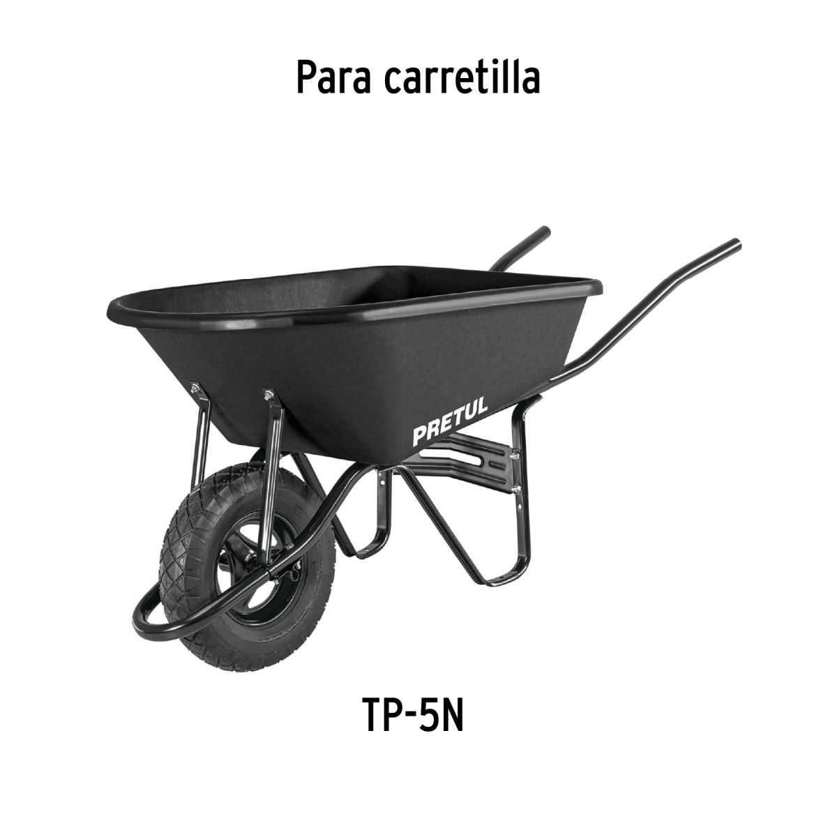 Tolva Plástica 5 Ft3 Para Carretilla Truper 227044