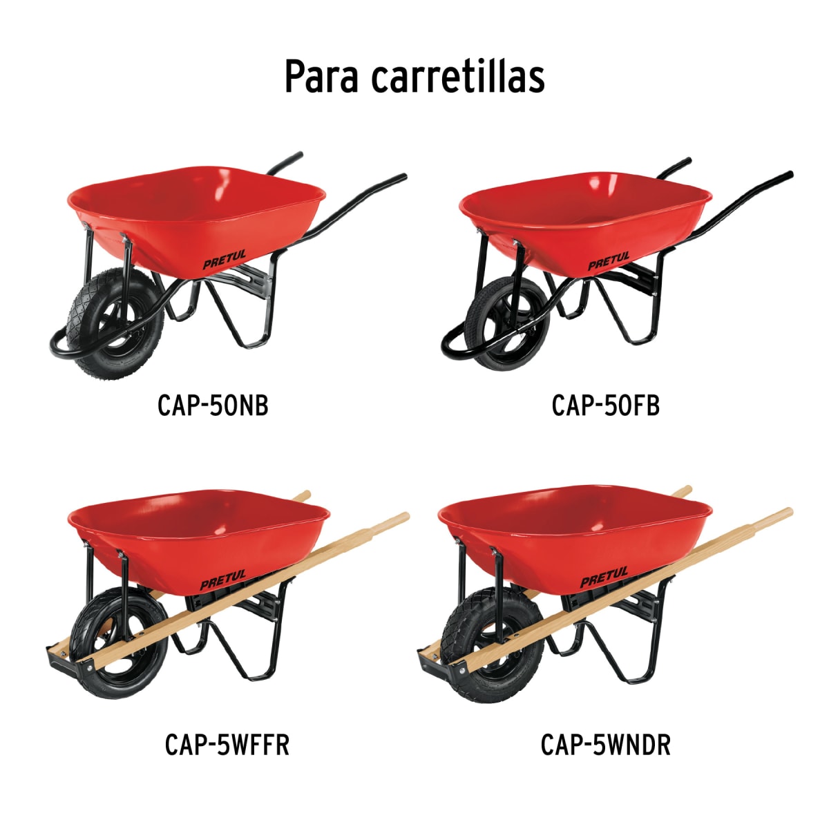 Concha Para Carretilla CAP-50NB 20620 Pretul4
