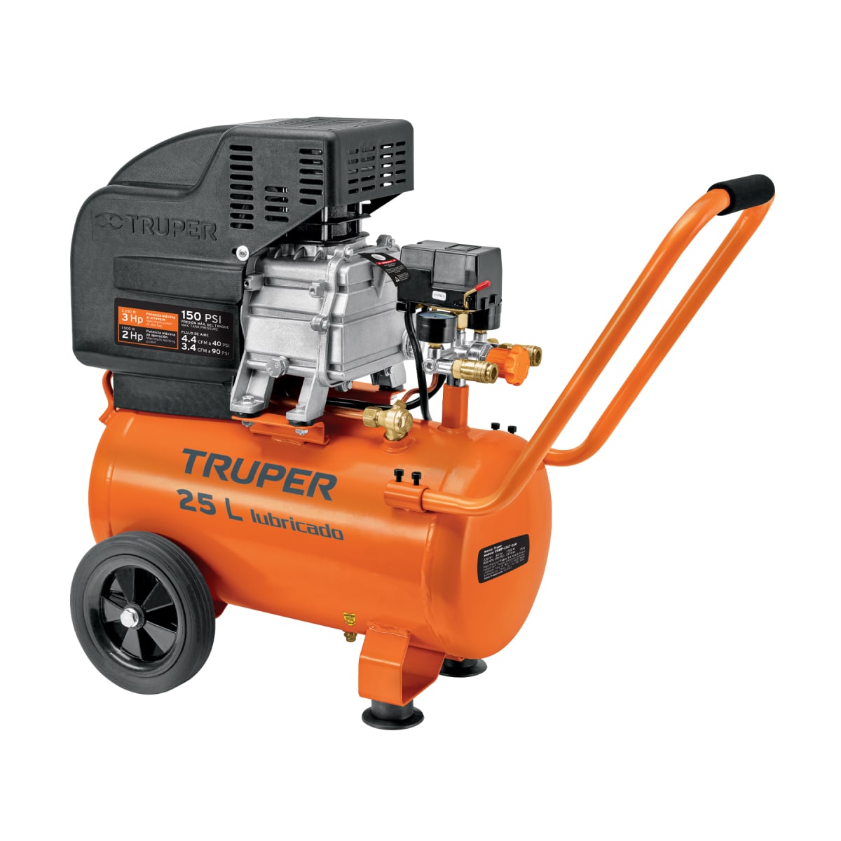 Compresora Horizontal 25 Litros Truper 11836 0