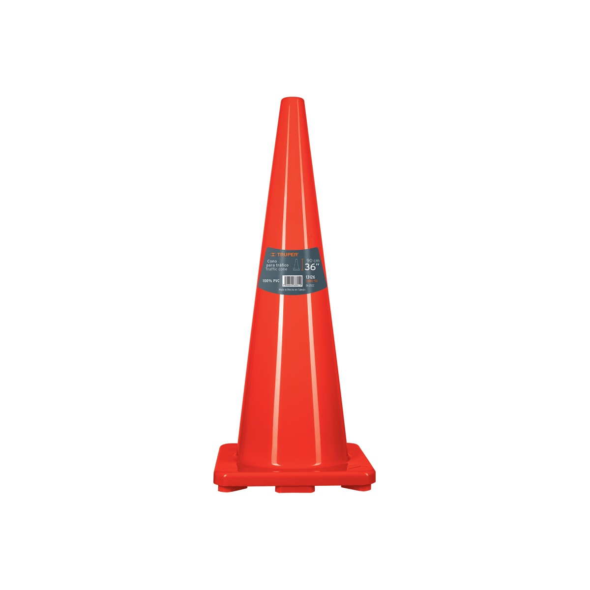 Cono De Seguridad De Pvc 90 Cm (36