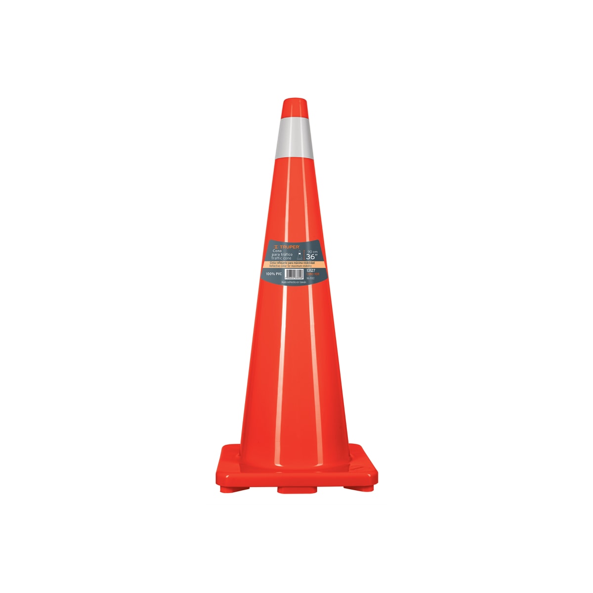 Cono De Seguridad Con Cinta Reflectiva 90 Cm(36