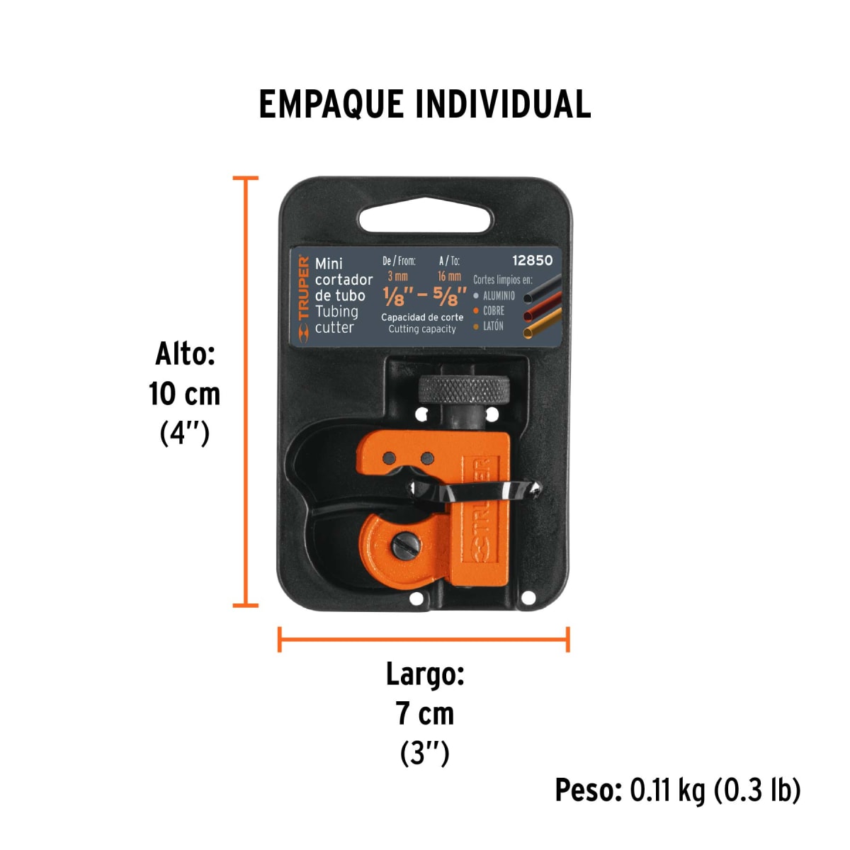 Mini Cortador De Tubo De Cobre 1/8