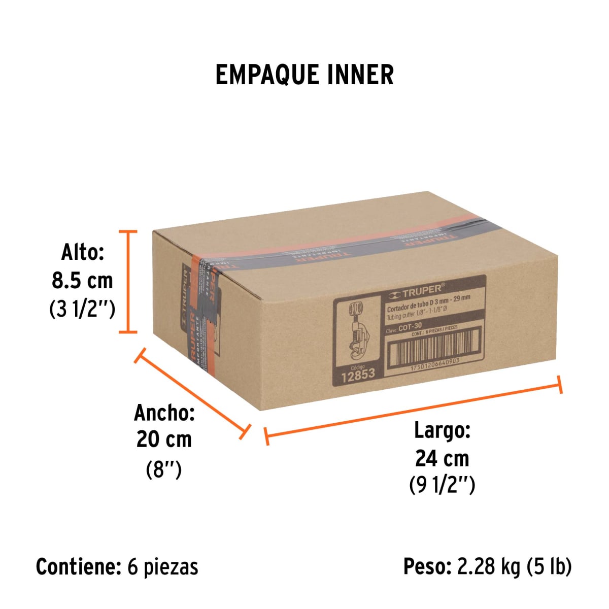 Cortador De Tubo De Cobre 1/8