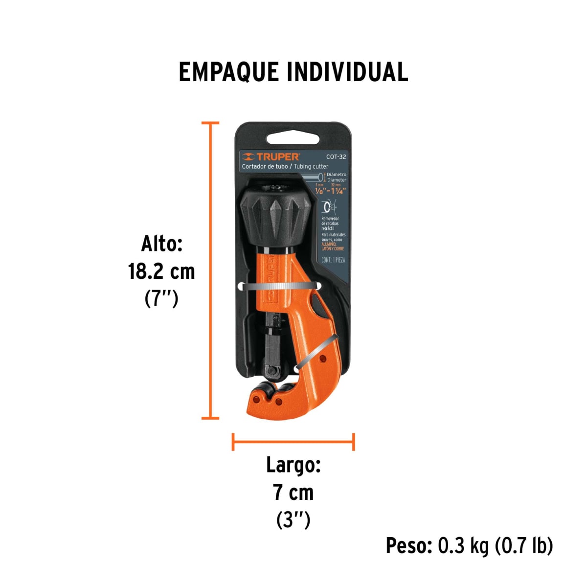 Cortador De Tubo De Cobre 1/8