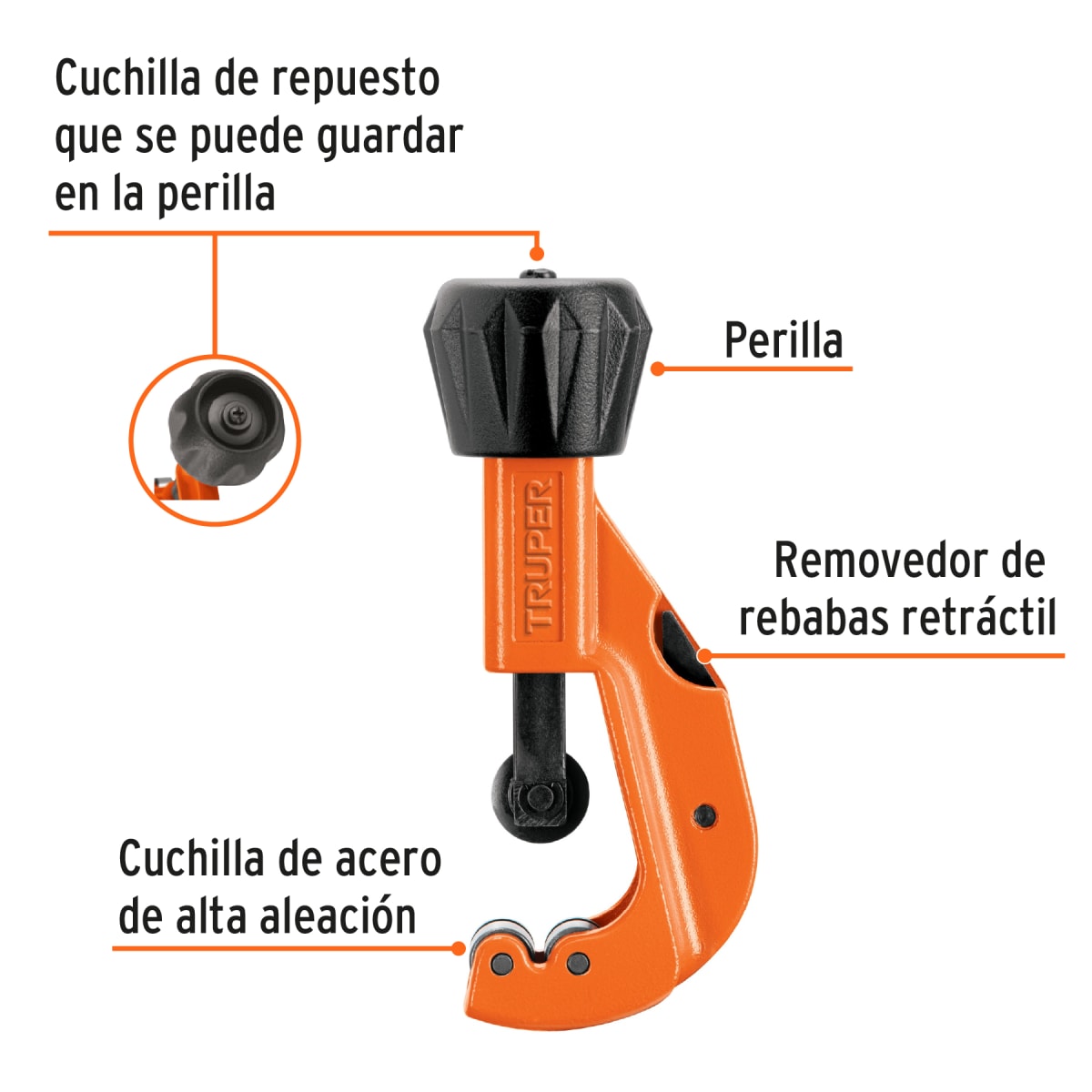 Cortador De Tubo De Cobre 1/8