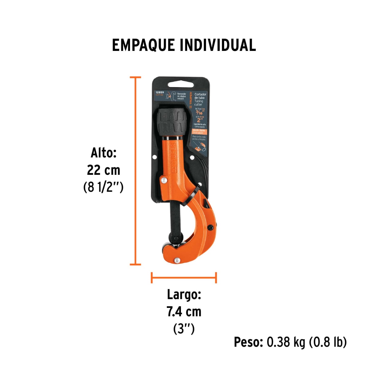 Cortador De Tubo De Cobre 3/16