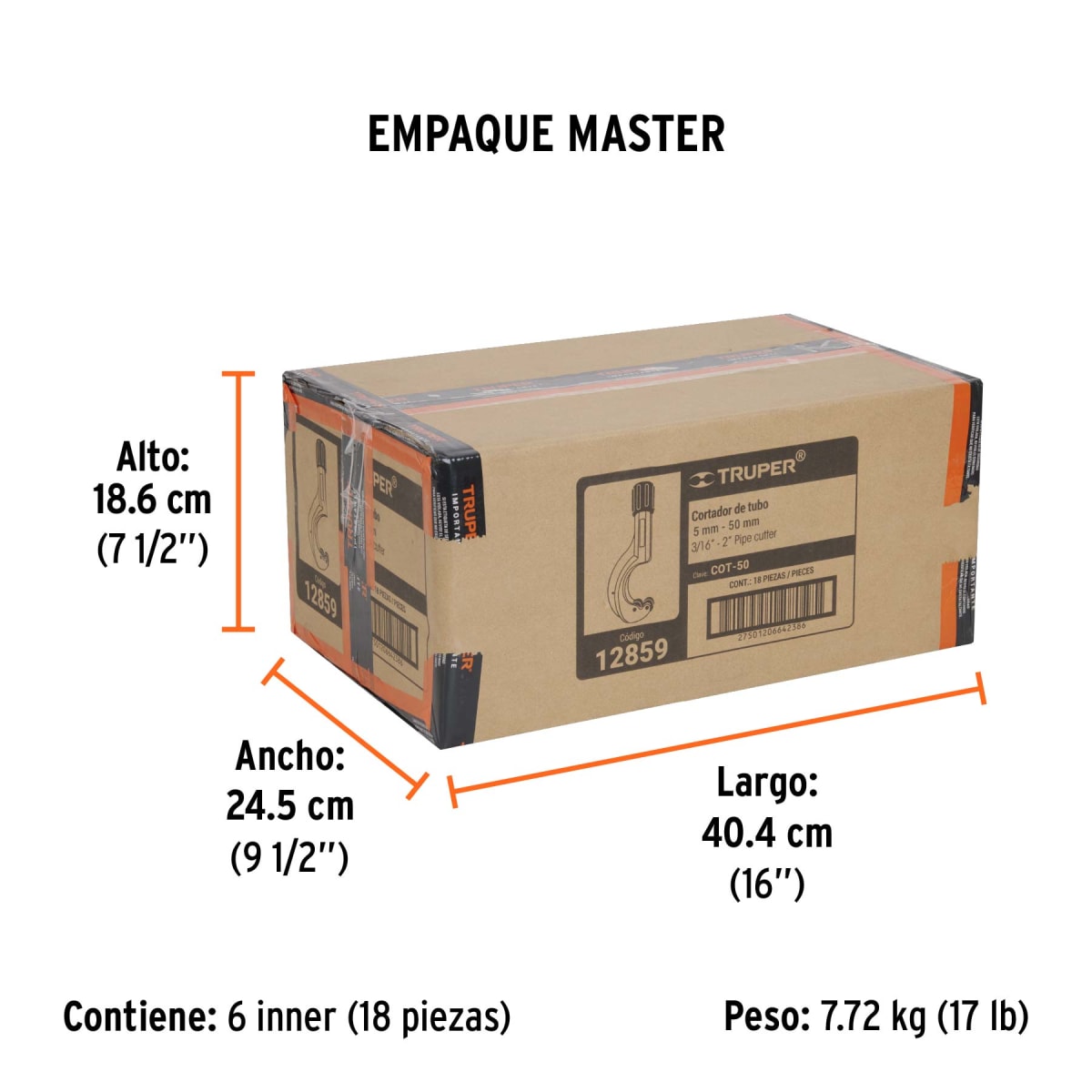 Cortador De Tubo De Cobre 3/16