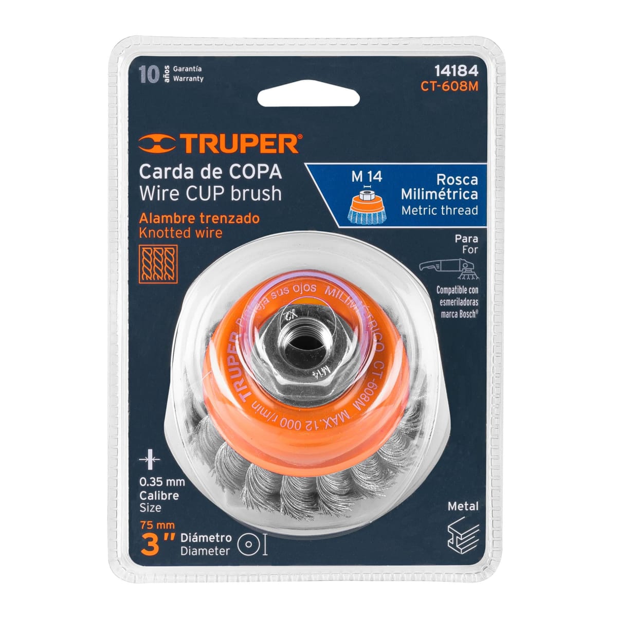 Escobilla Tipo Copa 3