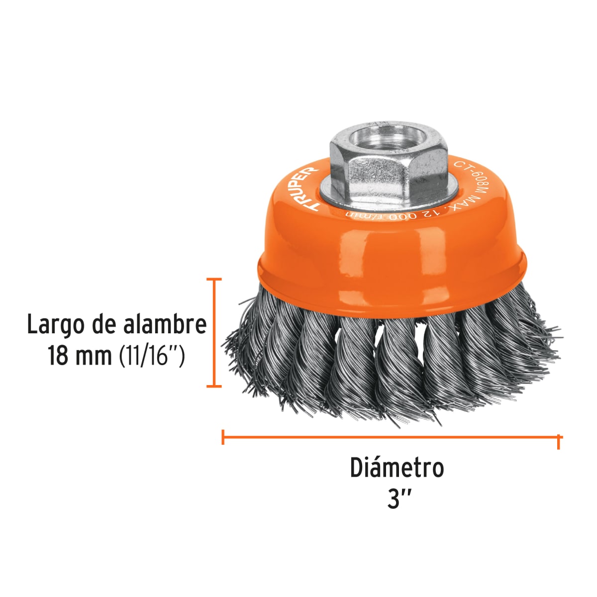Escobilla Tipo Copa 3