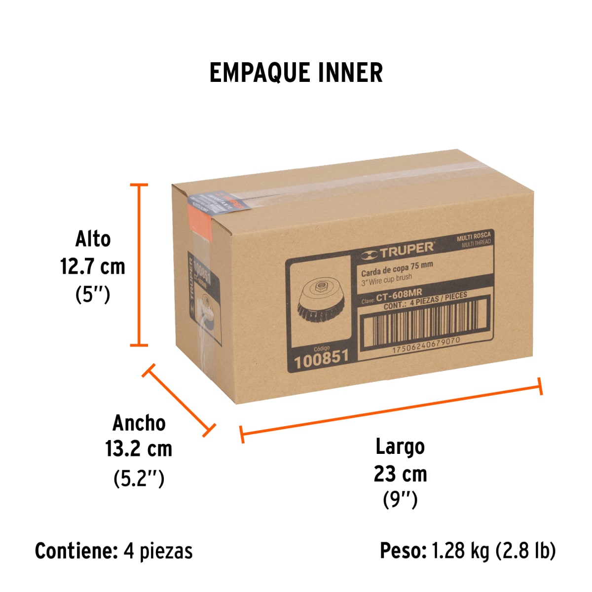 Escobilla Tipo Copa 3