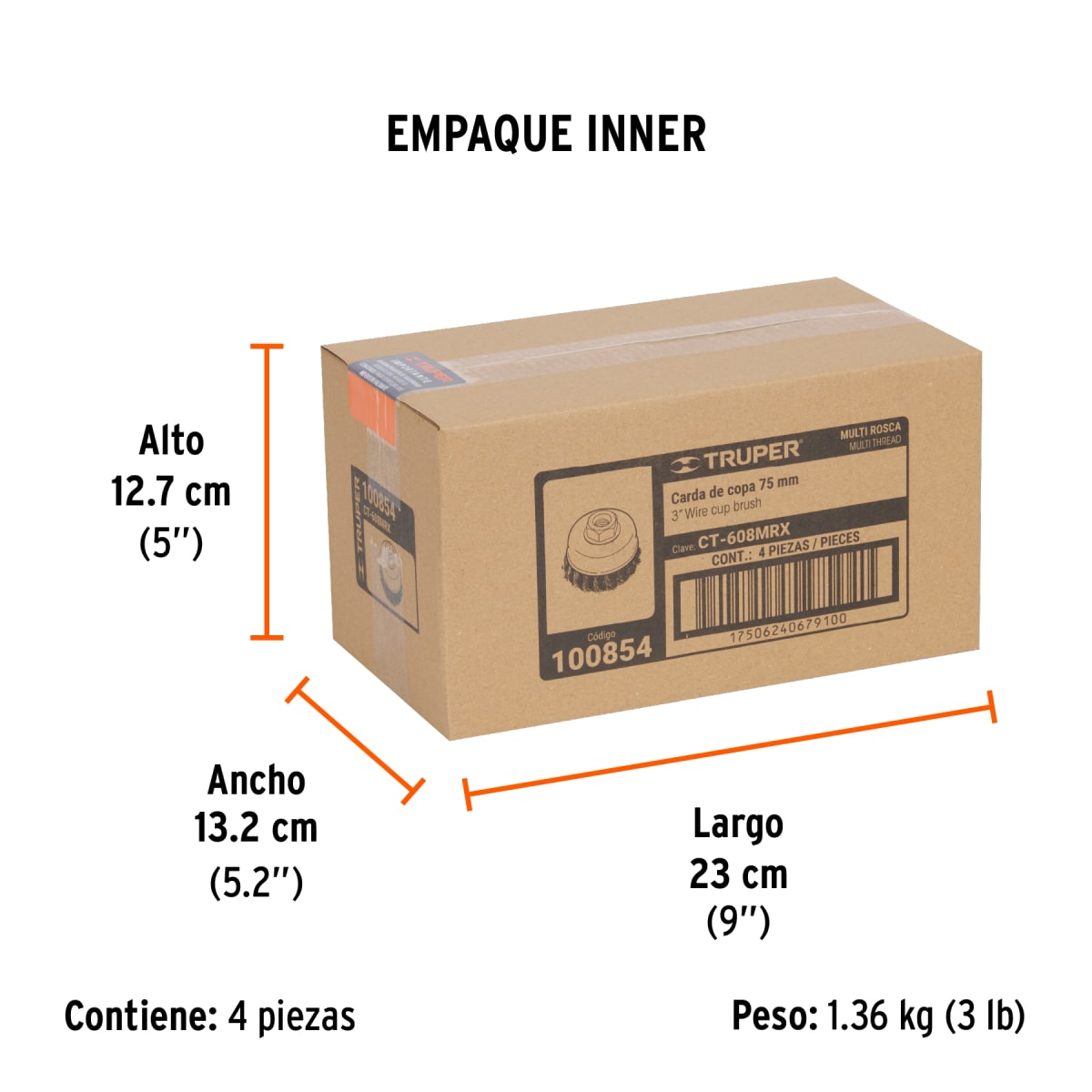 Escobilla Tipo Copa 3