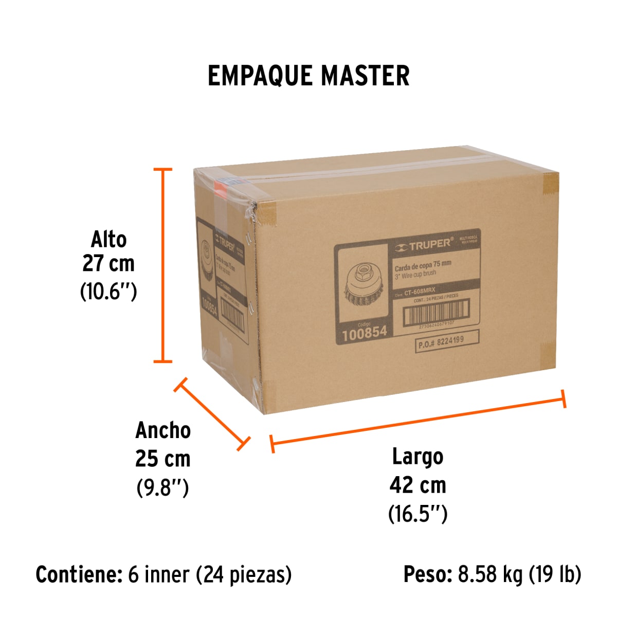 Escobilla Tipo Copa 3