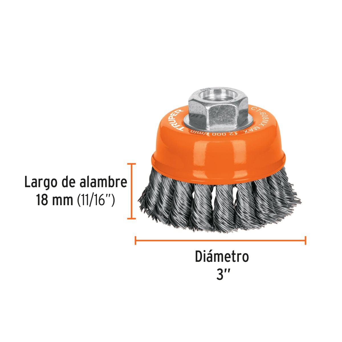 Escobilla Tipo Copa 3