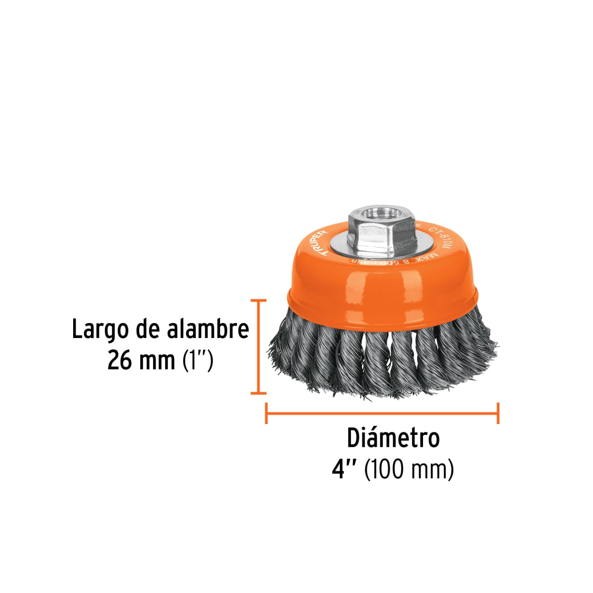 Escobilla Tipo Copa 4