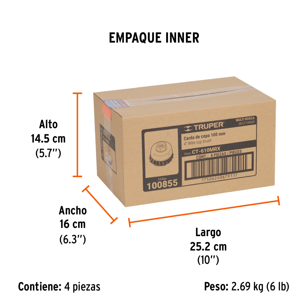 Escobilla Tipo Copa 4