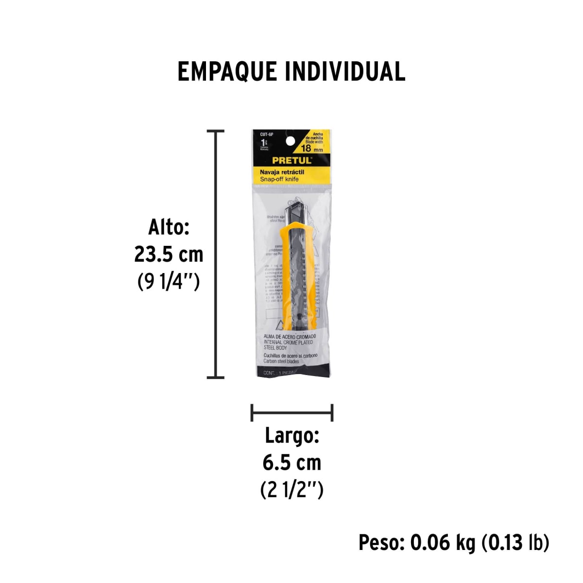 Cutter 6 Alma Metálica Pretul 223966