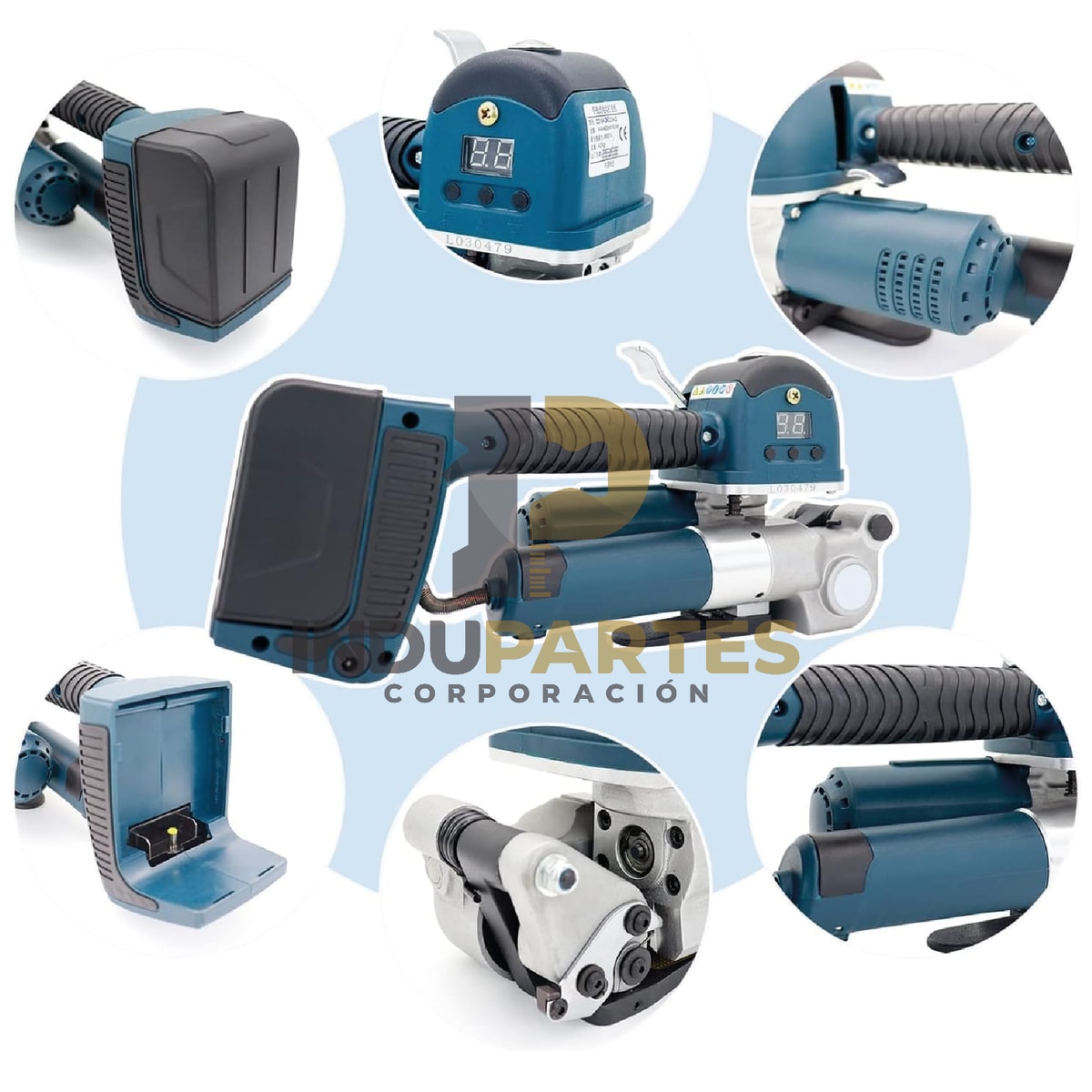 Enzunchadora Inalambrica DD19A Para Zuncho Plastico 3/4