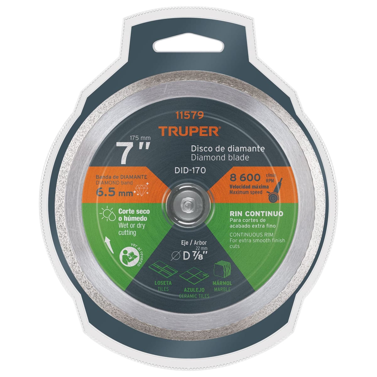 Disco Diamantado De 7