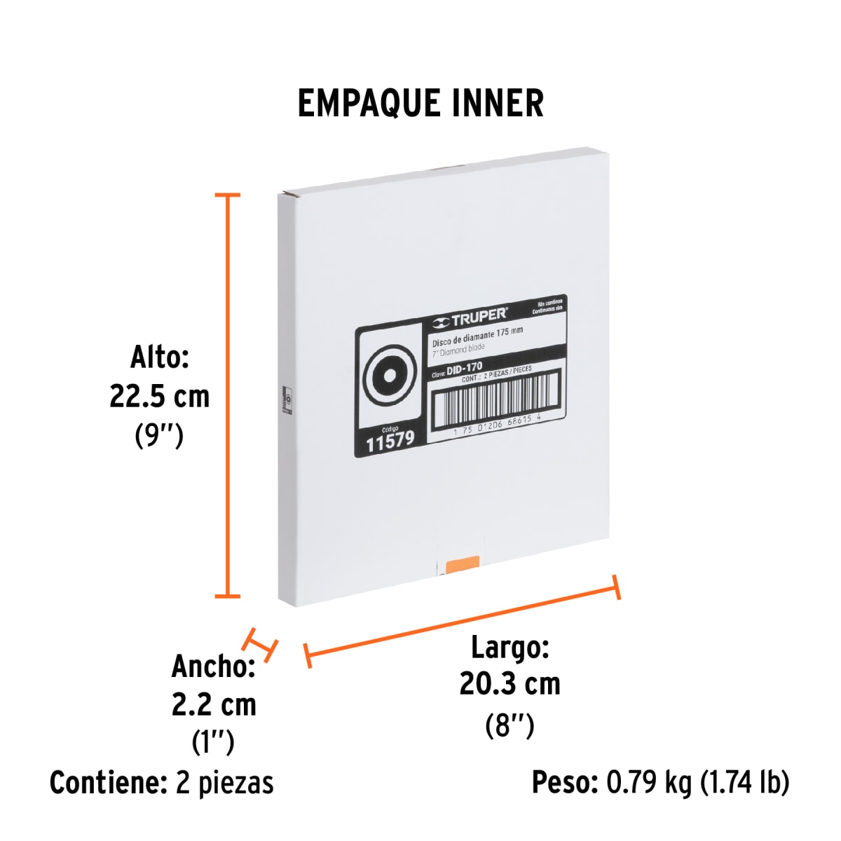 Disco Diamantado De 7