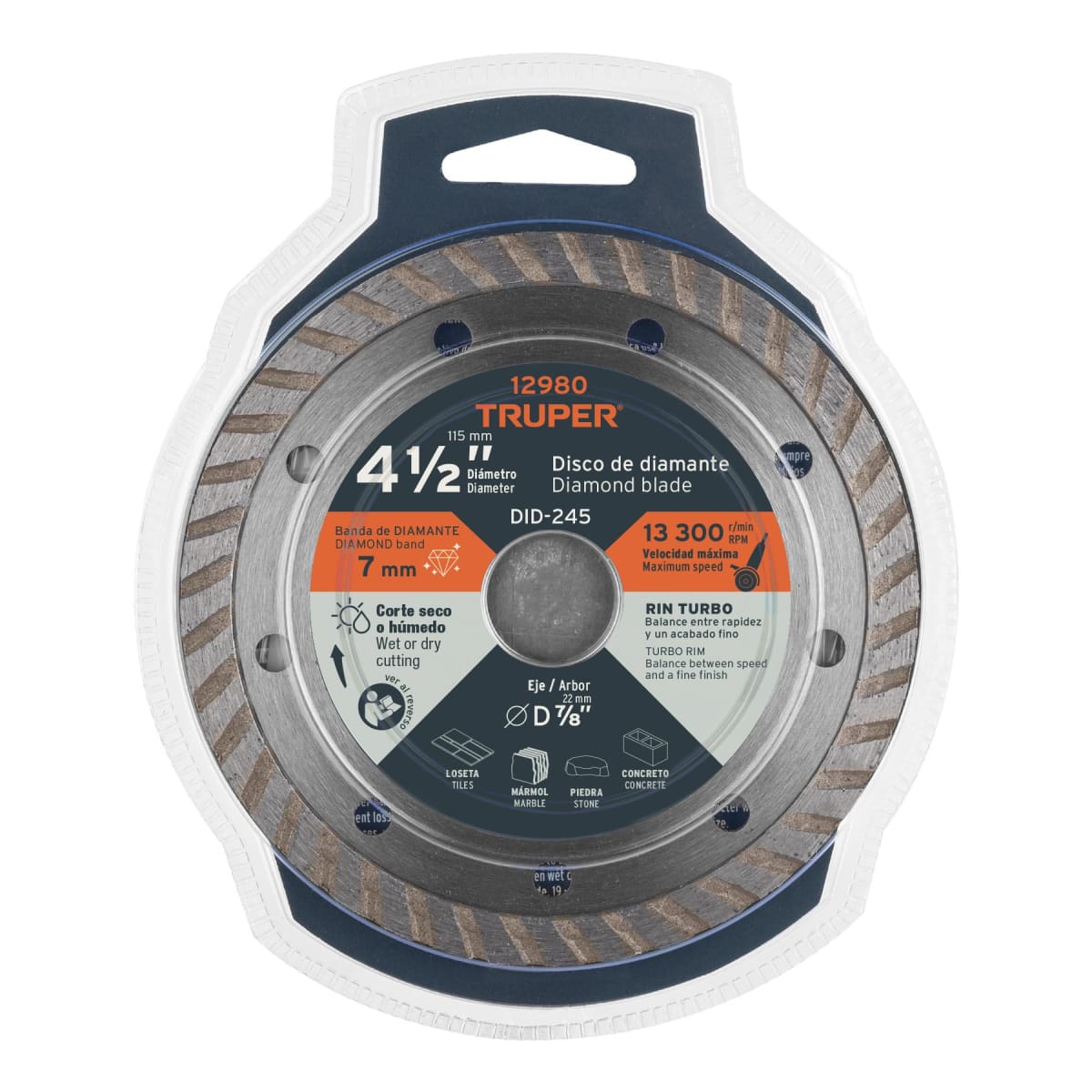 Disco Diamantado De 4-1/2