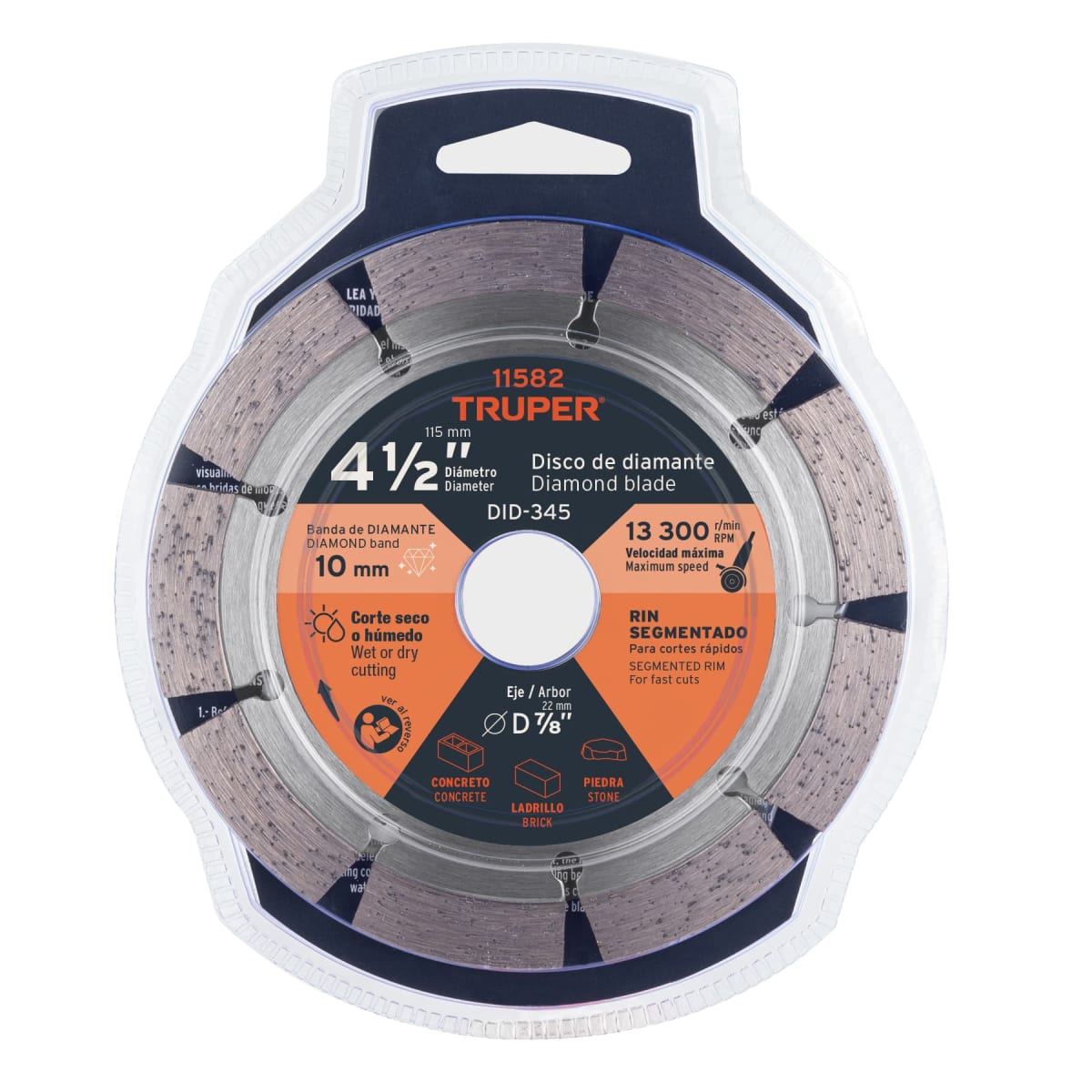 Disco Diamantado De 4-1/2