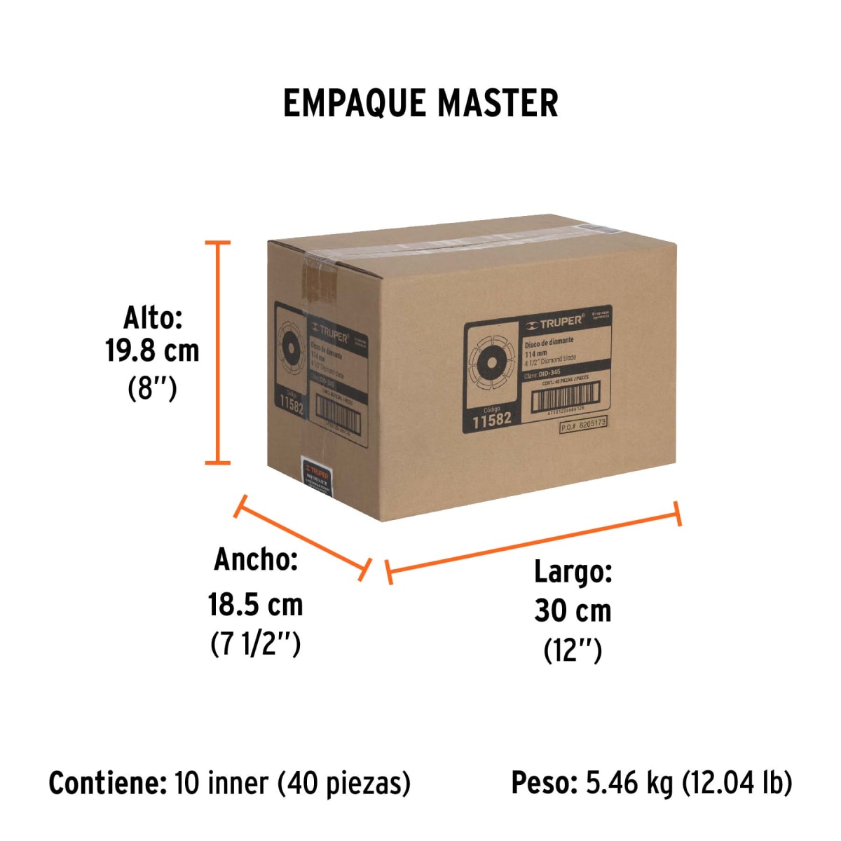 Disco Diamantado De 4-1/2