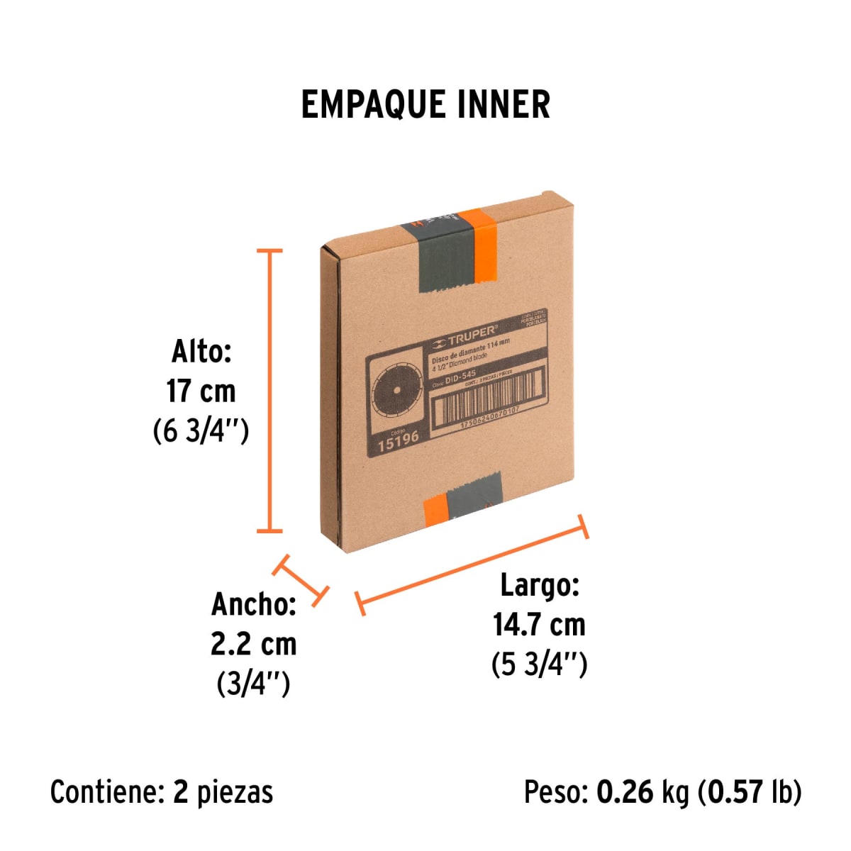 Disco Diamantado De 4-1/2