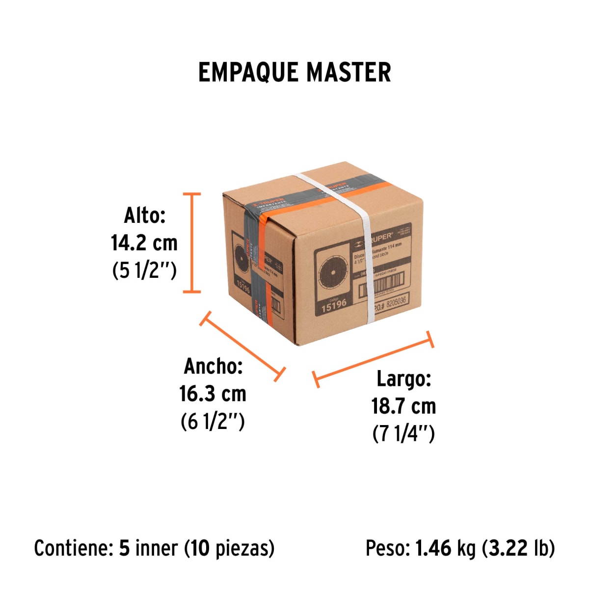 Disco Diamantado De 4-1/2