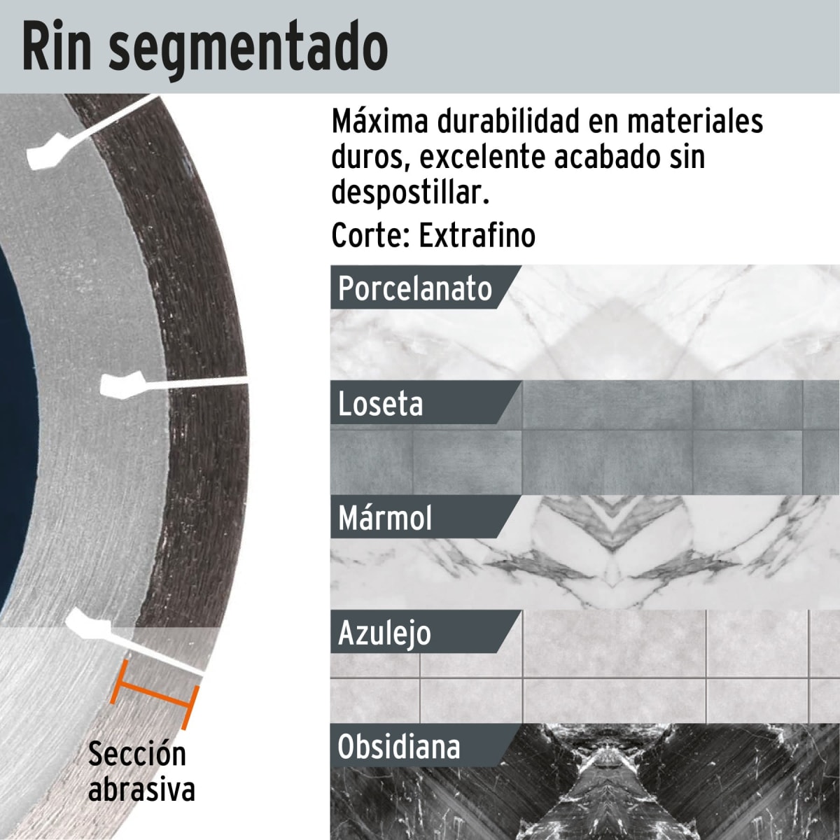 Disco Diamantado De 4-1/2