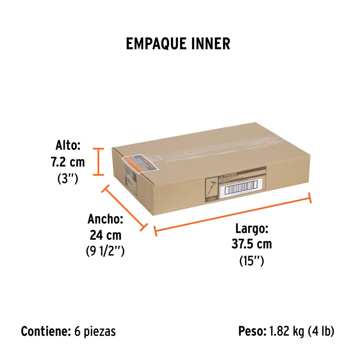 Aspersor metálico 11