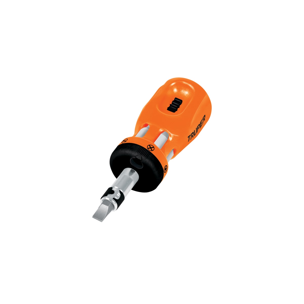 Desarmador Tipo Trompo Con Ratchet 6 Puntas Dobles Truper 18193 0